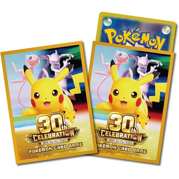 ポケモンカードゲーム デッキシールド プレミアム・グロス 30th CELEBRATION