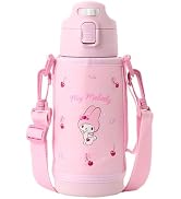 サンリオ(SANRIO) 2WAYステンレスボトル マイメロディ 子供 保温・保冷両用 容量：コップ使用時620mL ダイレクトキャップ使用時670mL 名前スペース付き 096041