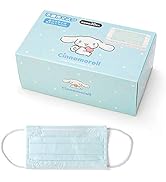 [サンリオ] マスク 不織布 大人用 30枚 ボックス シナモロール シナモン Cinnamoroll プリーツタイプ 個別包装 キャラクター 161721