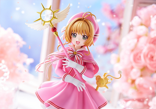 《魔卡少女樱：透明牌篇》木之本樱围攻服Ver. 1/7比例涂装完成品